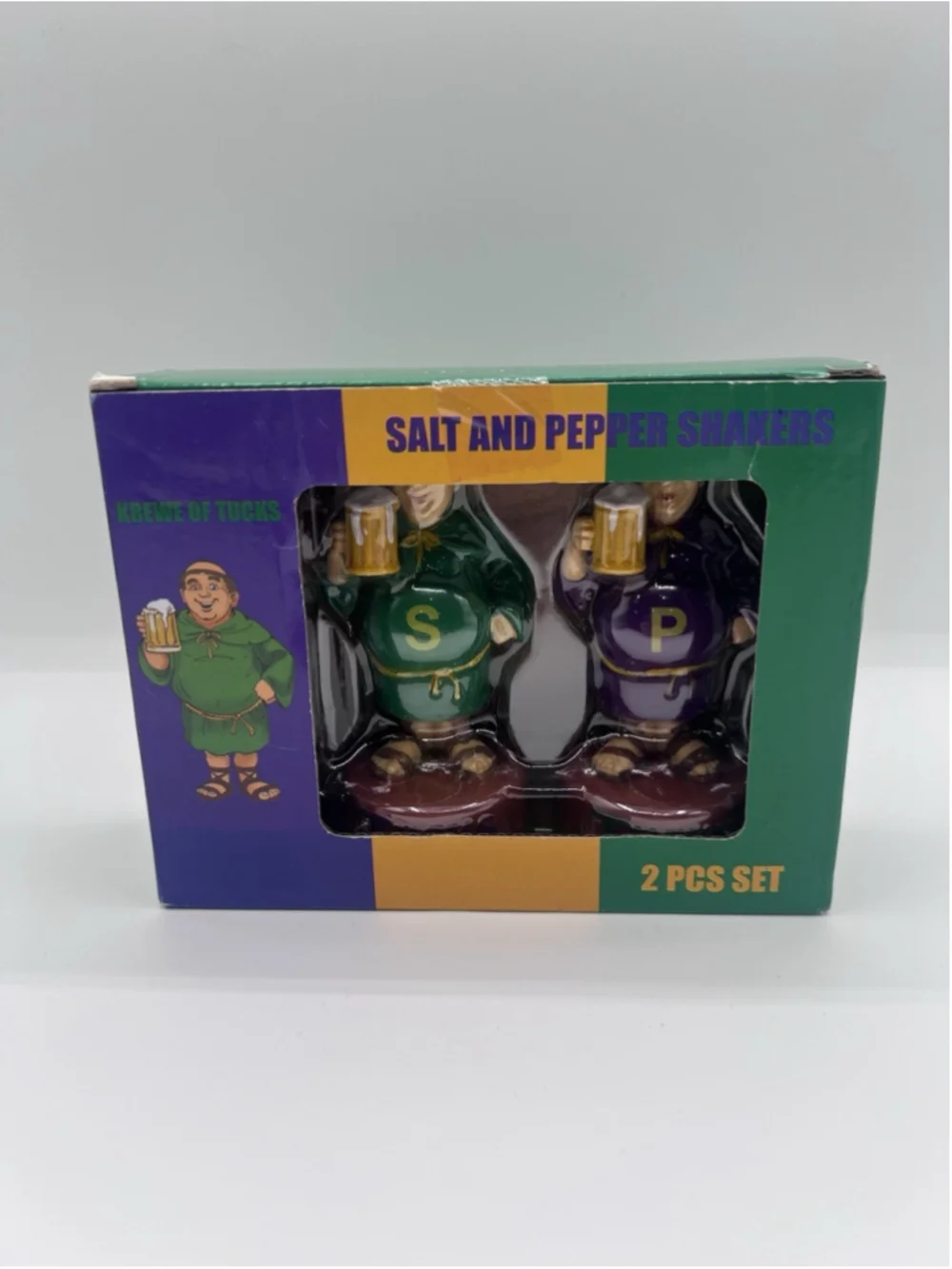 Krewe Of Tucks Salt And Pepper Shakers 2025 Collectable Mardi Gras